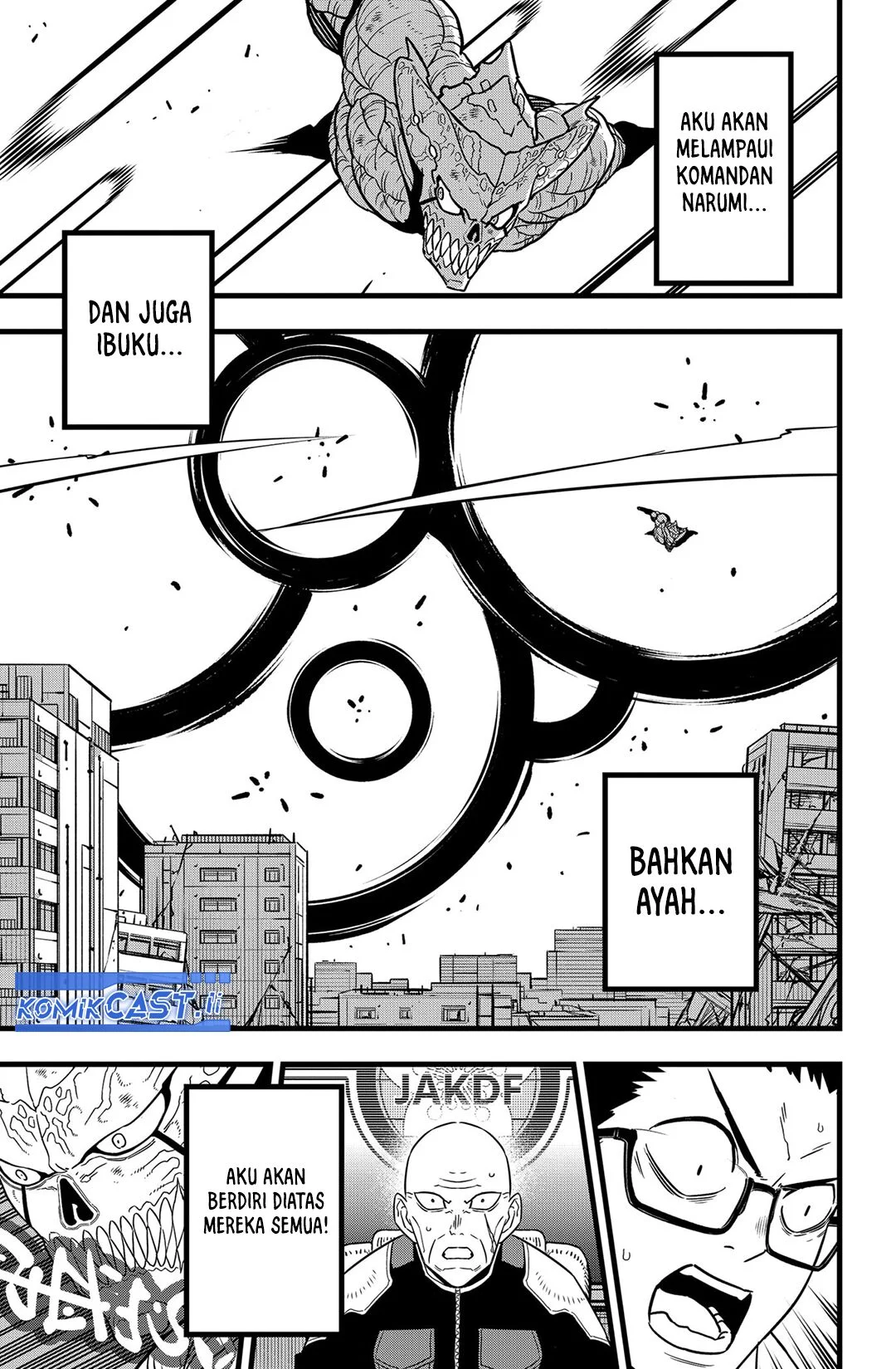 8kaijuu chapter 125 - Page 21